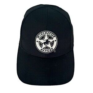 Winchester Ranger Law Enforcement Hook&Loop Trucker Hat Cap Black Cotton Excel